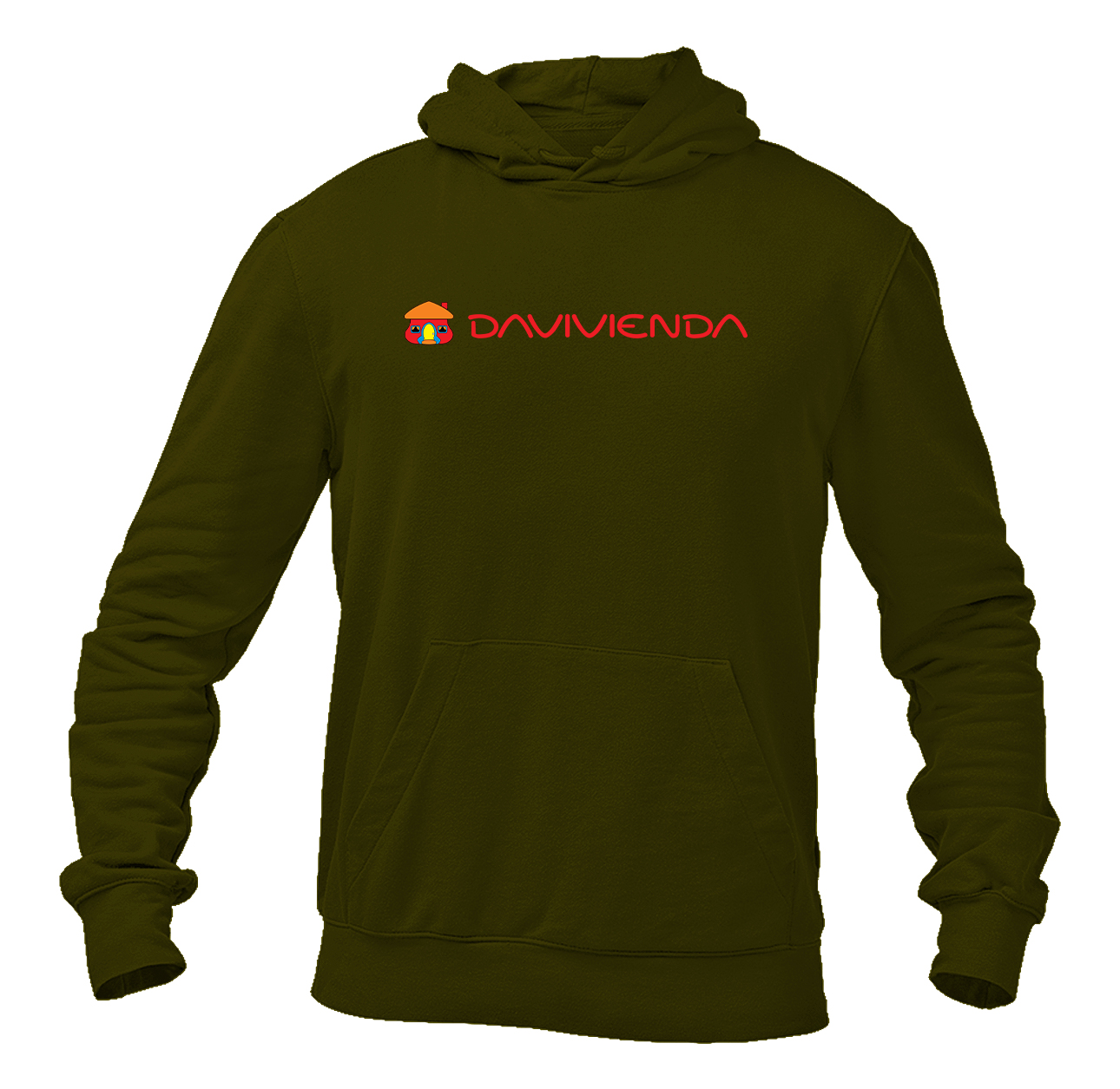 Men's Davivienda Logo Pullover Hoodie