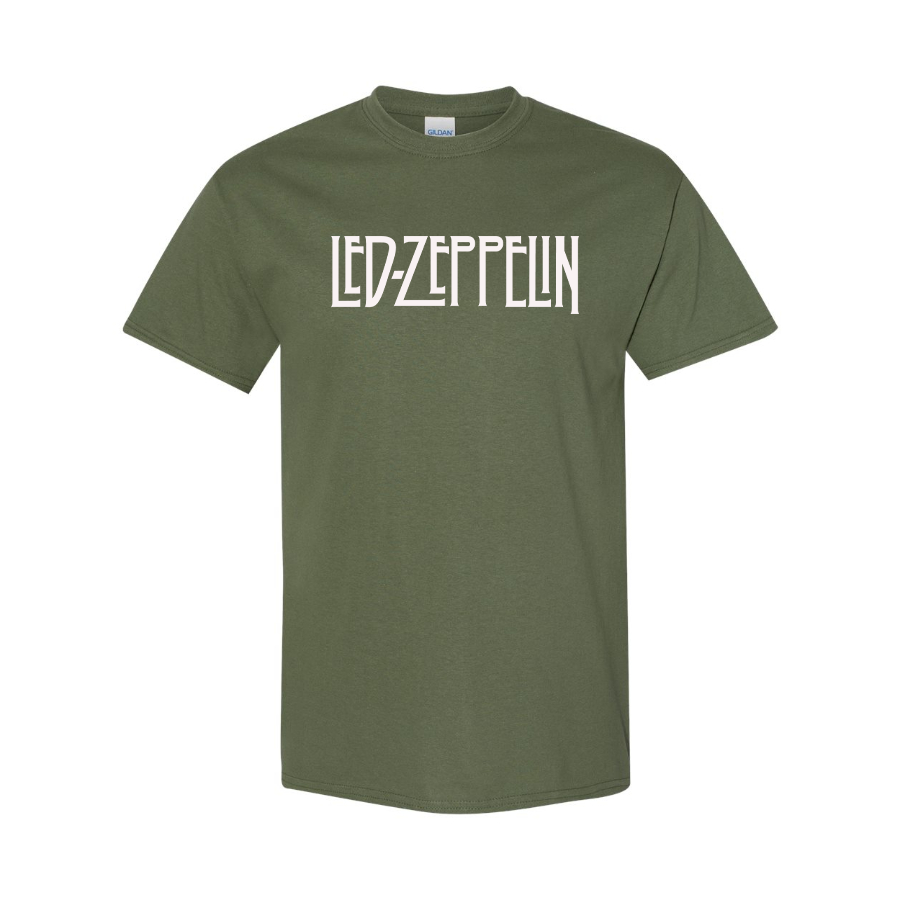Men's Led Zeppelin Logo Cotton T-Shirt
