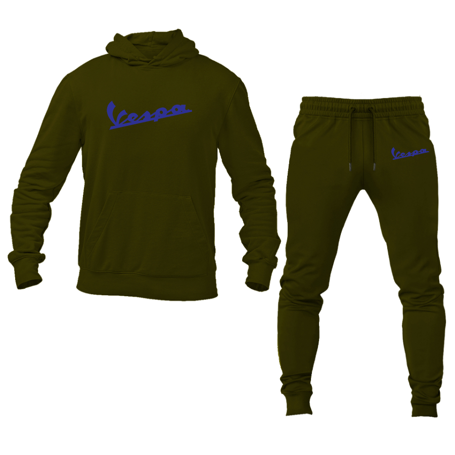 Men's Vespa Logo Hoodie Joggers Set