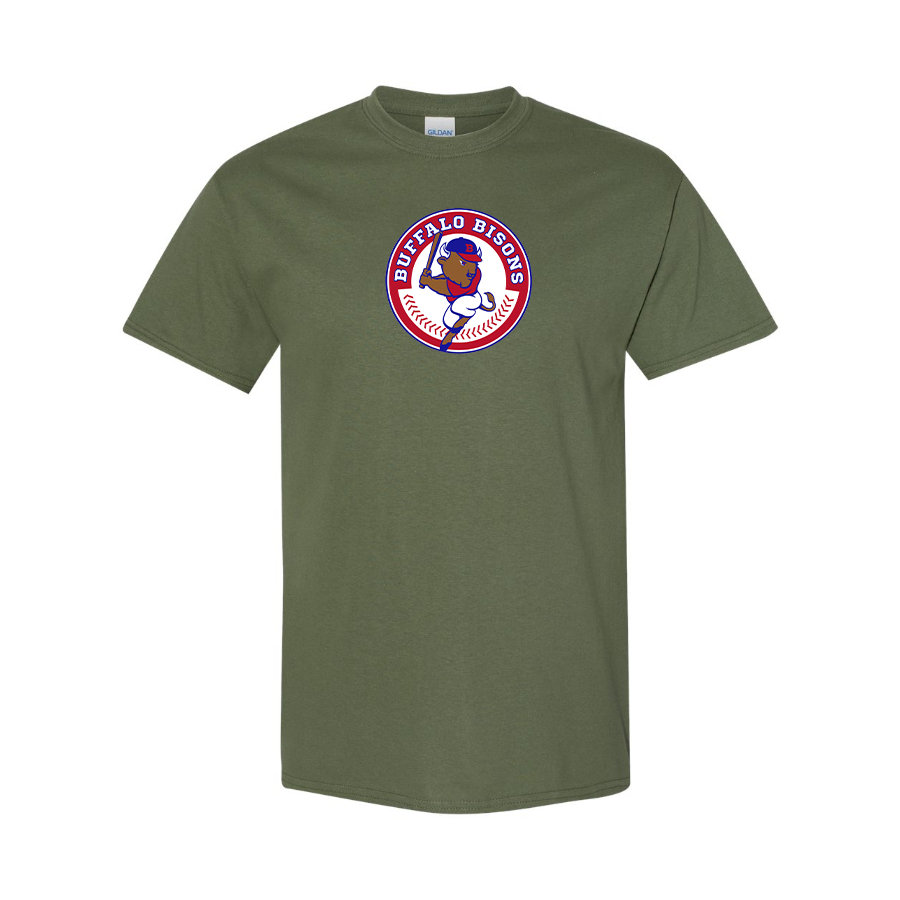 Men's Buffalo Bisons Logo Cotton T-Shirt