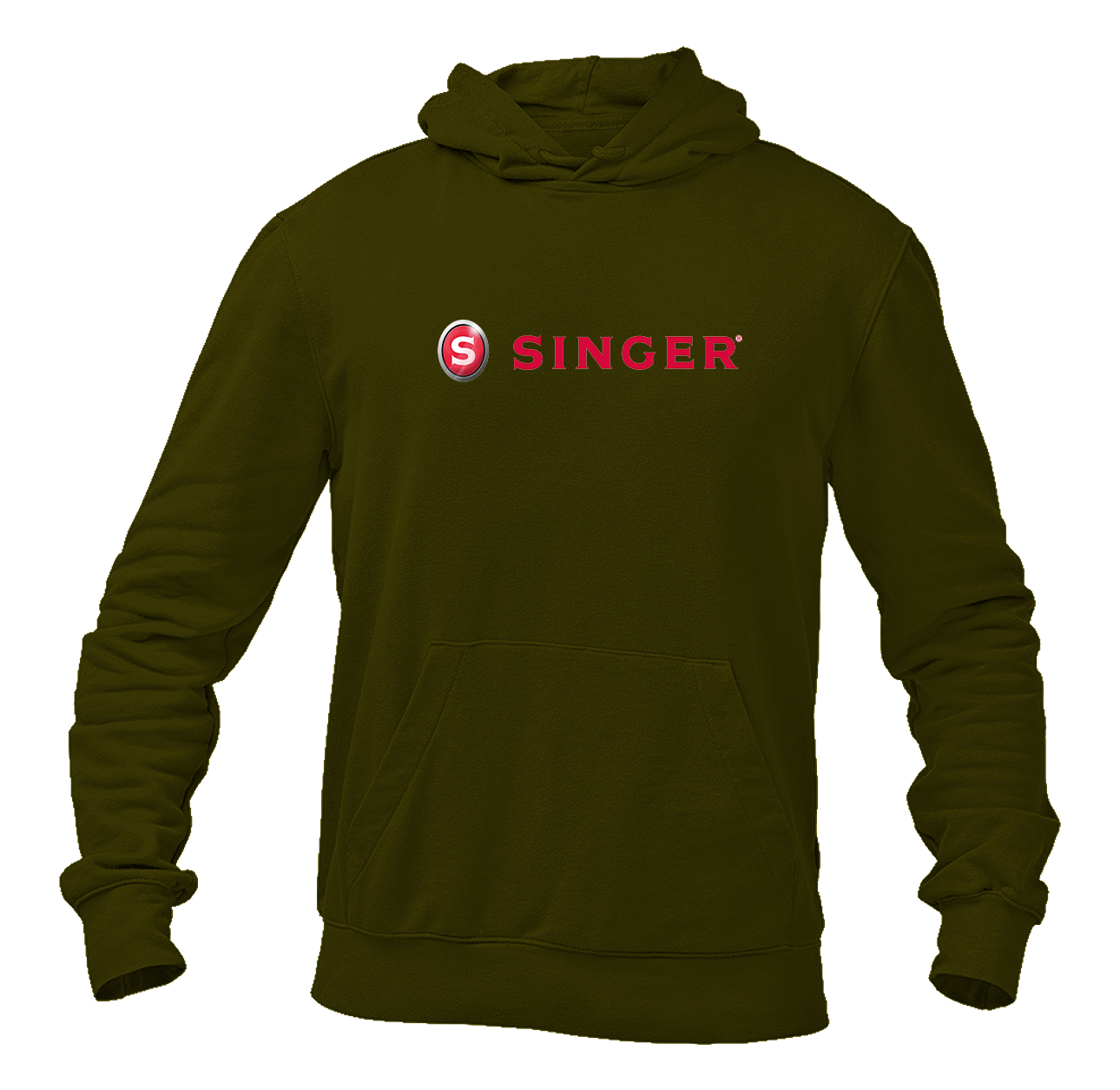 Men's Singer Logo Pullover Hoodie