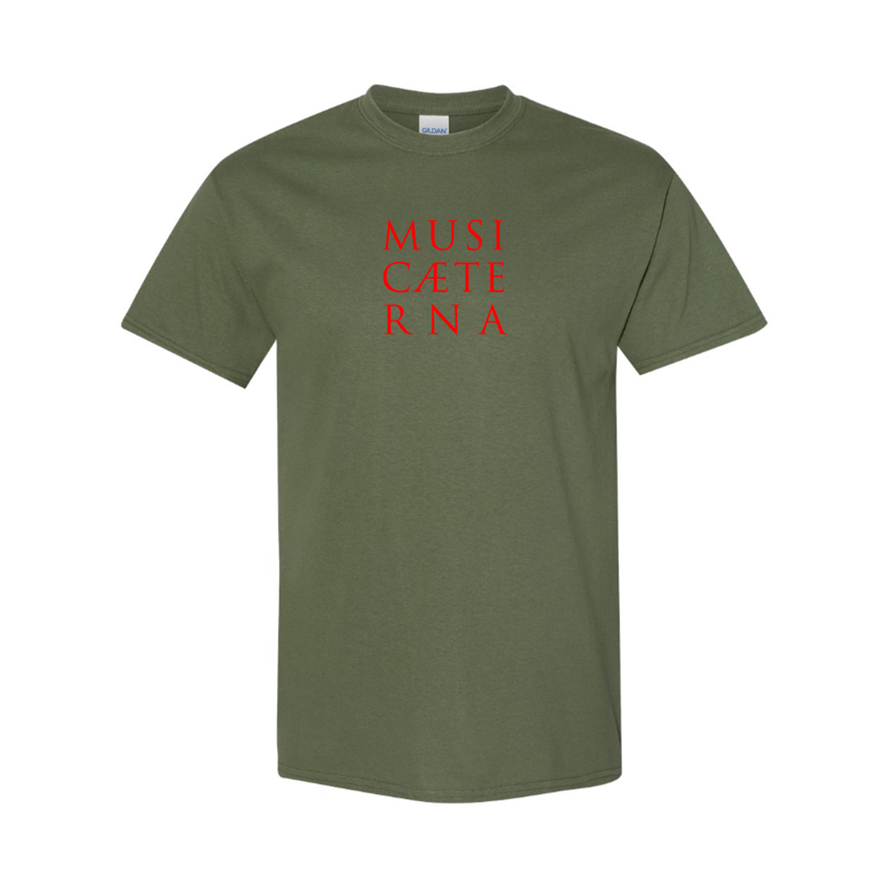 Men's Music Aeterna  Logo Cotton T-Shirt