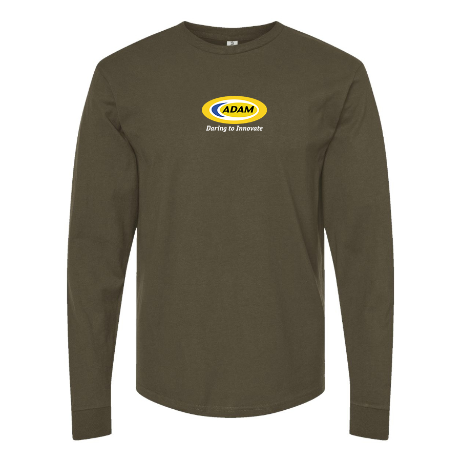 Men's Adam Motors  Logo Cotton Long Sleeve T-Shirt