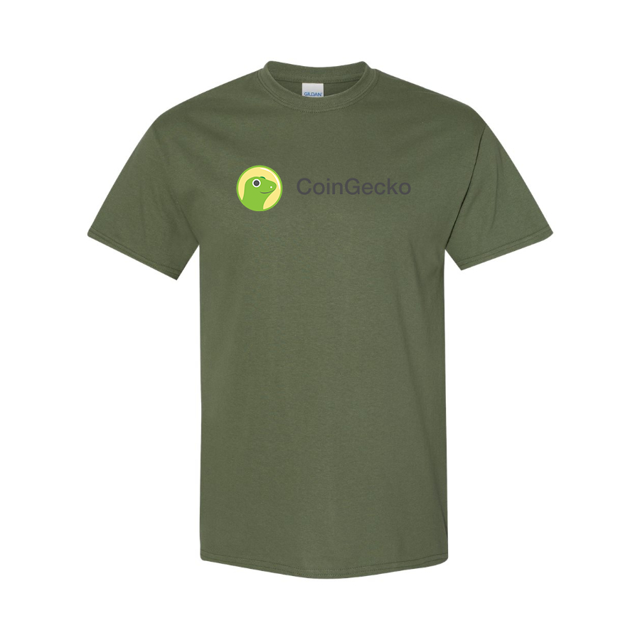 Men's CoinGecko  Logo Cotton T-Shirt