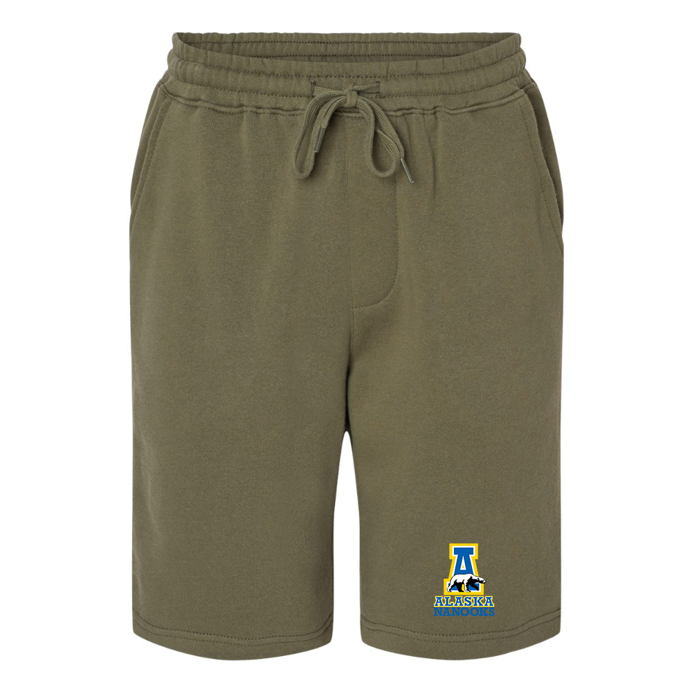 Men's Alaska Nanooks Independent Trading Co Midweight Fleece Shorts