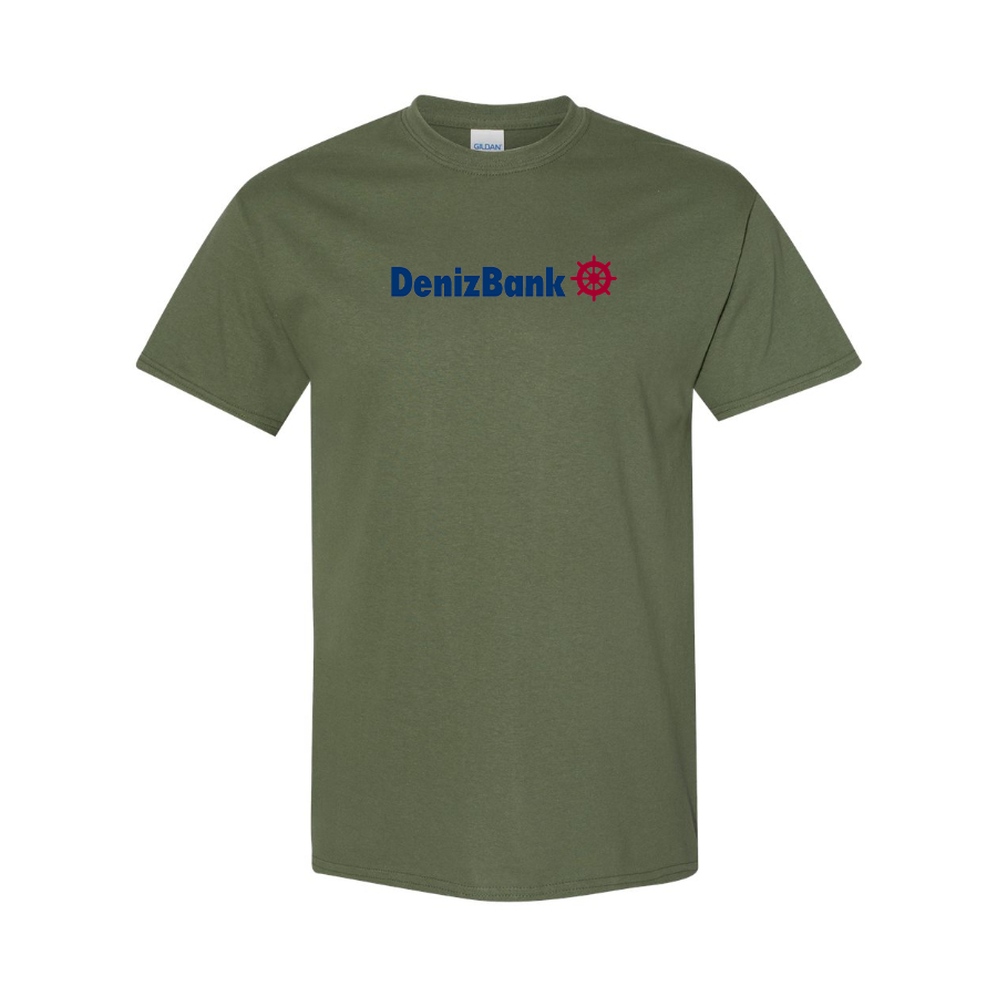 Men's DenizBank Logo Cotton T-Shirt