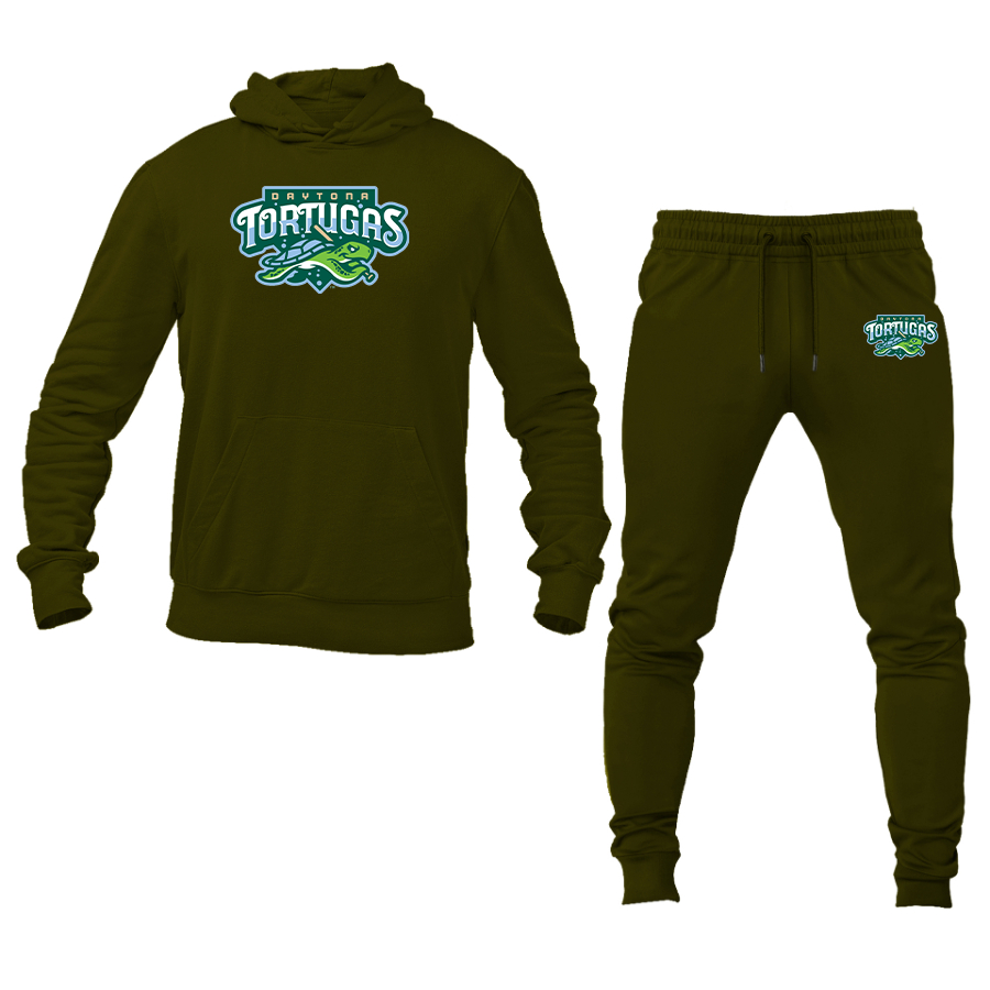 Men's Daytona Tortugas Logo Hoodie Joggers Set