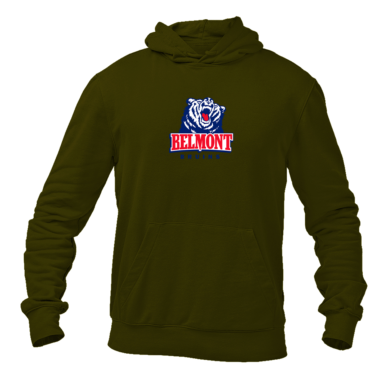 Men's   Belmont Bruins   Heavy Blend Hooded Sweatshirt