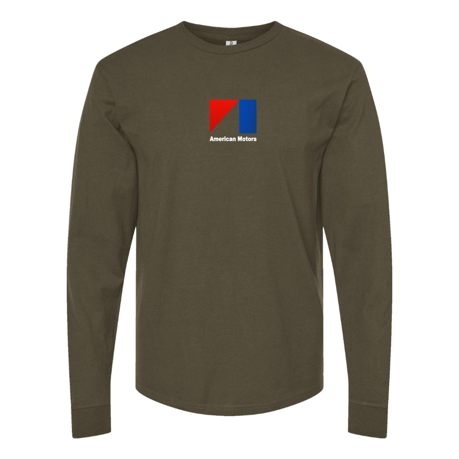 Men's AMC  Logo Cotton Long Sleeve T-Shirt