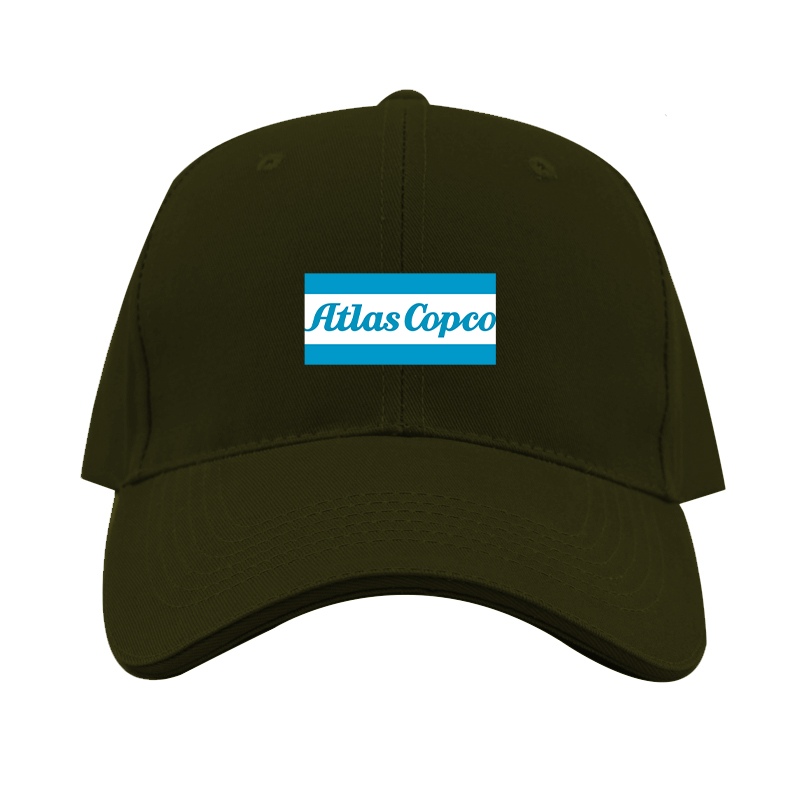 Atlas Copco Logo  Dad Baseball Cap Hat