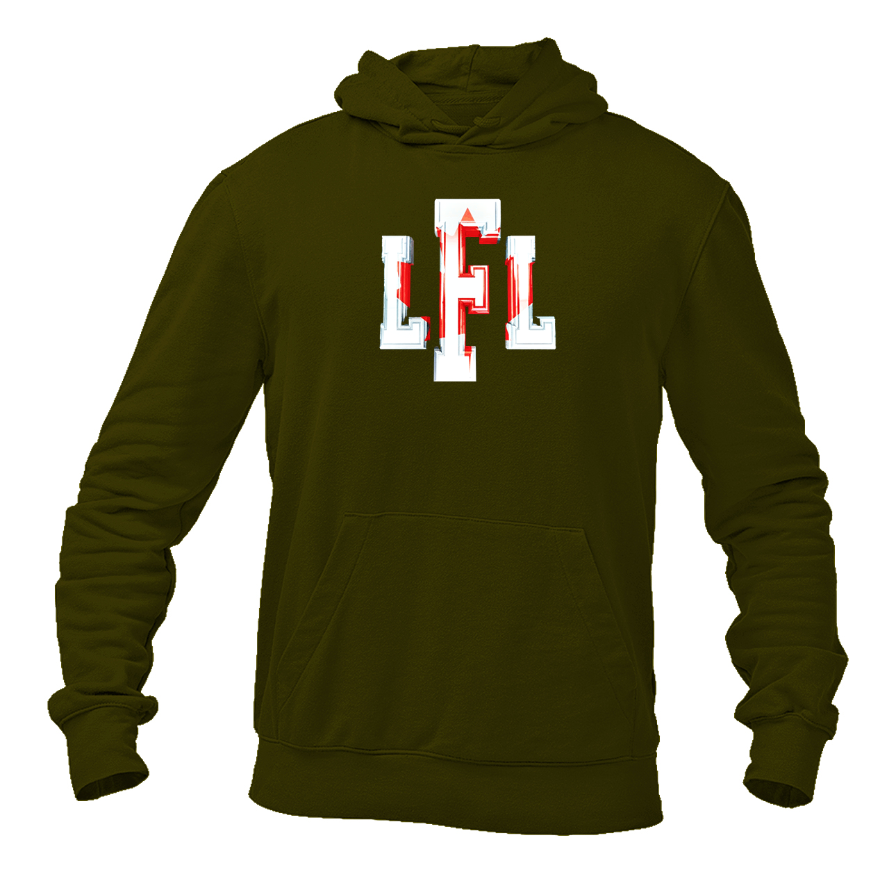 Men's LFL Canada Logo Pullover Hoodie
