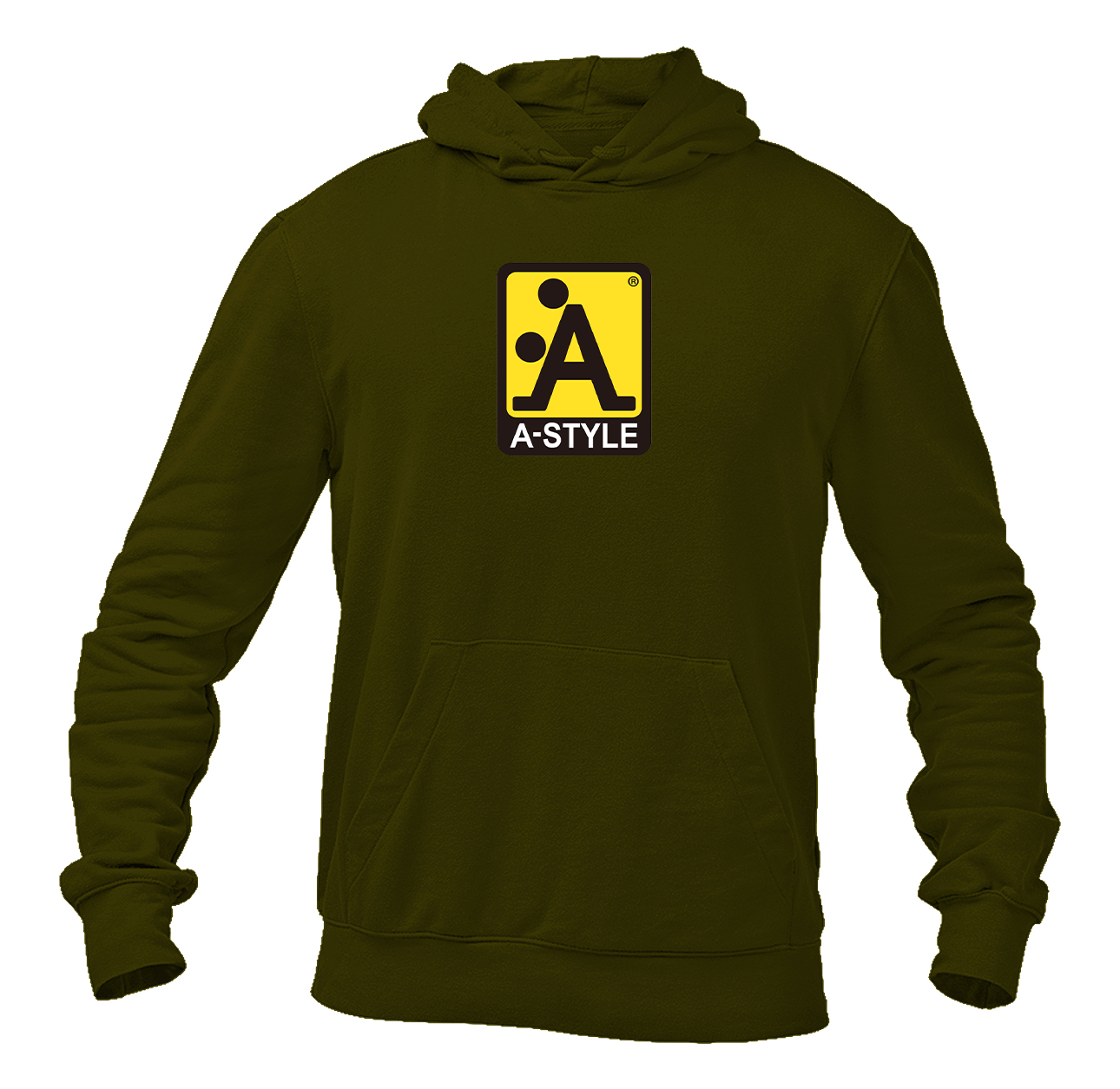 Men's A Style Logo Pullover Hoodie