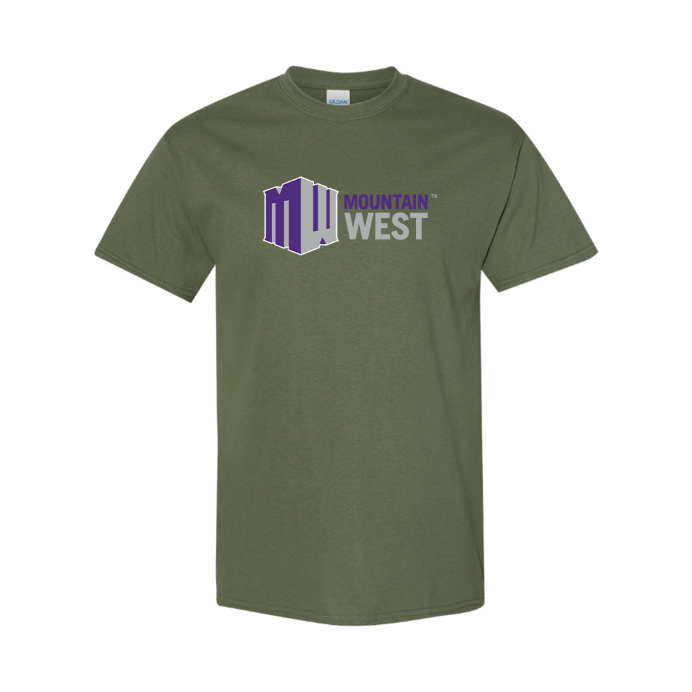 Men's  Mountain West Conference Logo Cotton T-Shirt