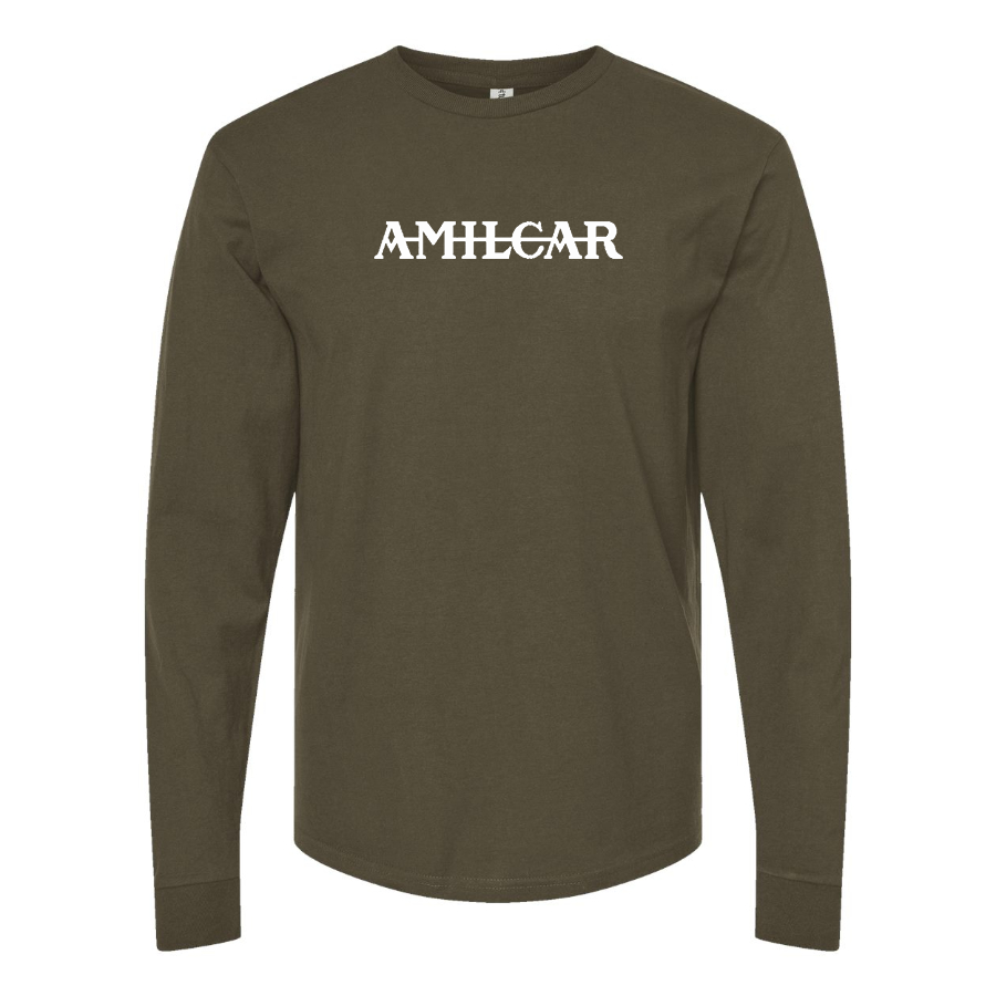 Men's Amilcar Italiana Logo Cotton Long Sleeve T-Shirt