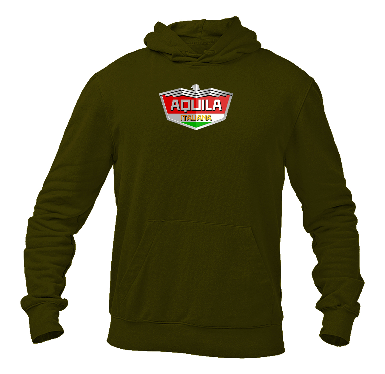 Men's Aquila Italiana  Logo Pullover Hoodie