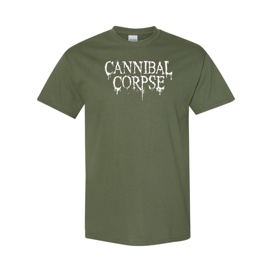 Men's  Cannibal Corpse Logo Cotton T-Shirt