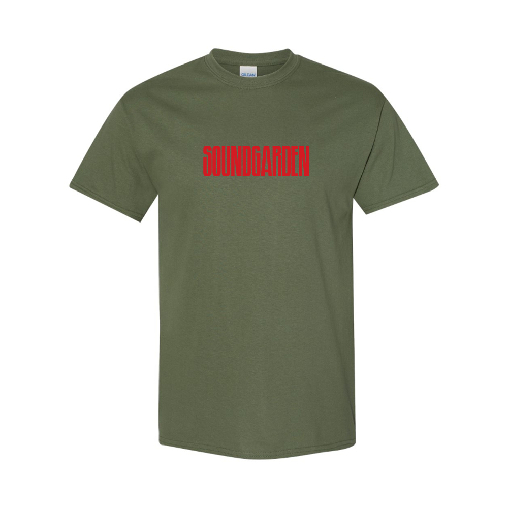 Men's Soundgarden Logo Cotton T-Shirt