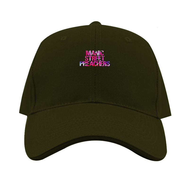 Manic Street Preachers Logo Dad Baseball Cap Hat