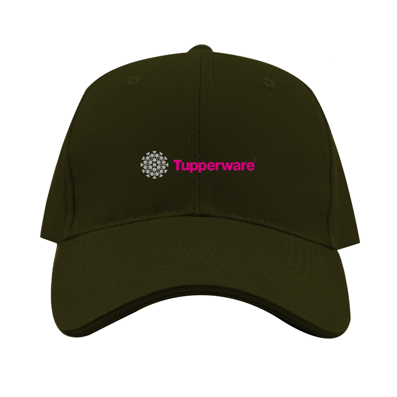 Tupperware Logo  Dad Baseball Cap Hat