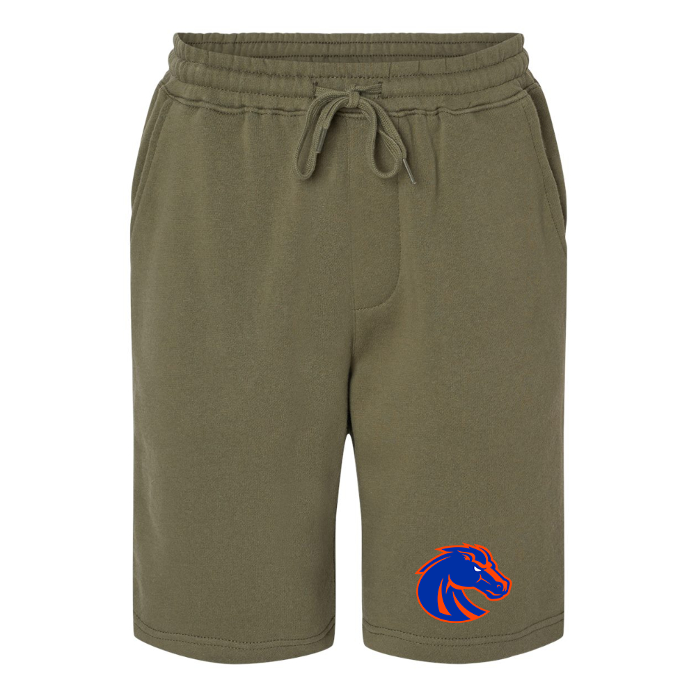 Men's Boise State Broncos   Independent Trading Co Midweight Fleece Shorts