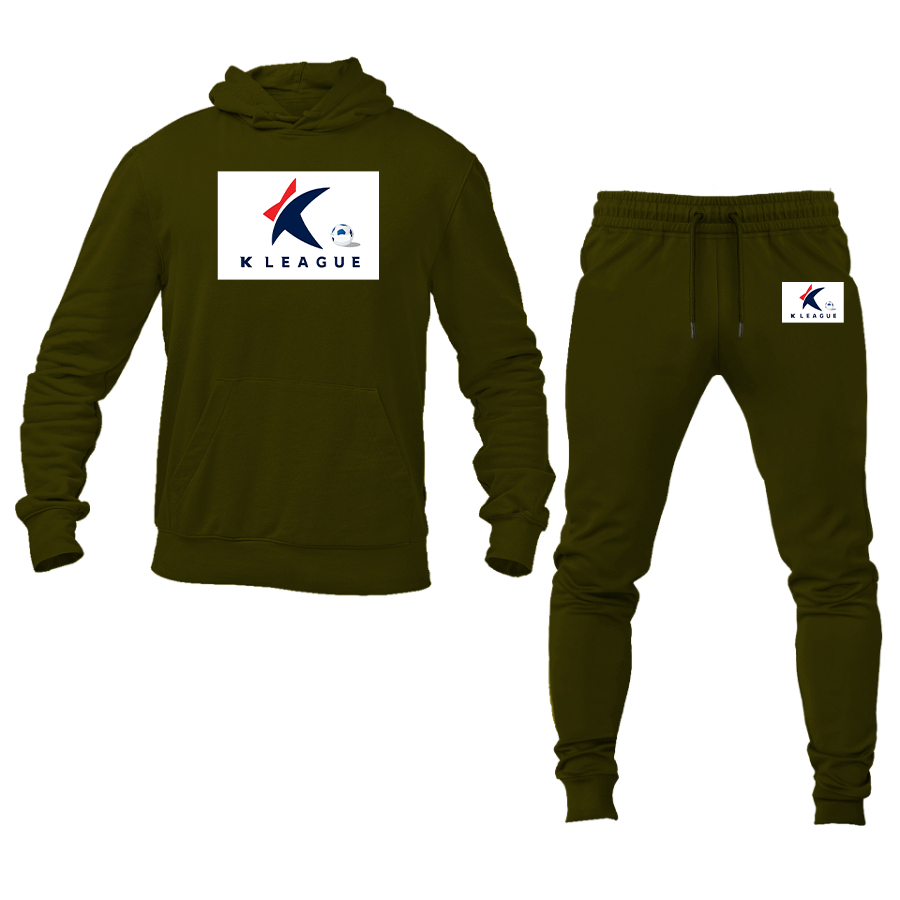 Men's K League Logo Hoodie Joggers Set