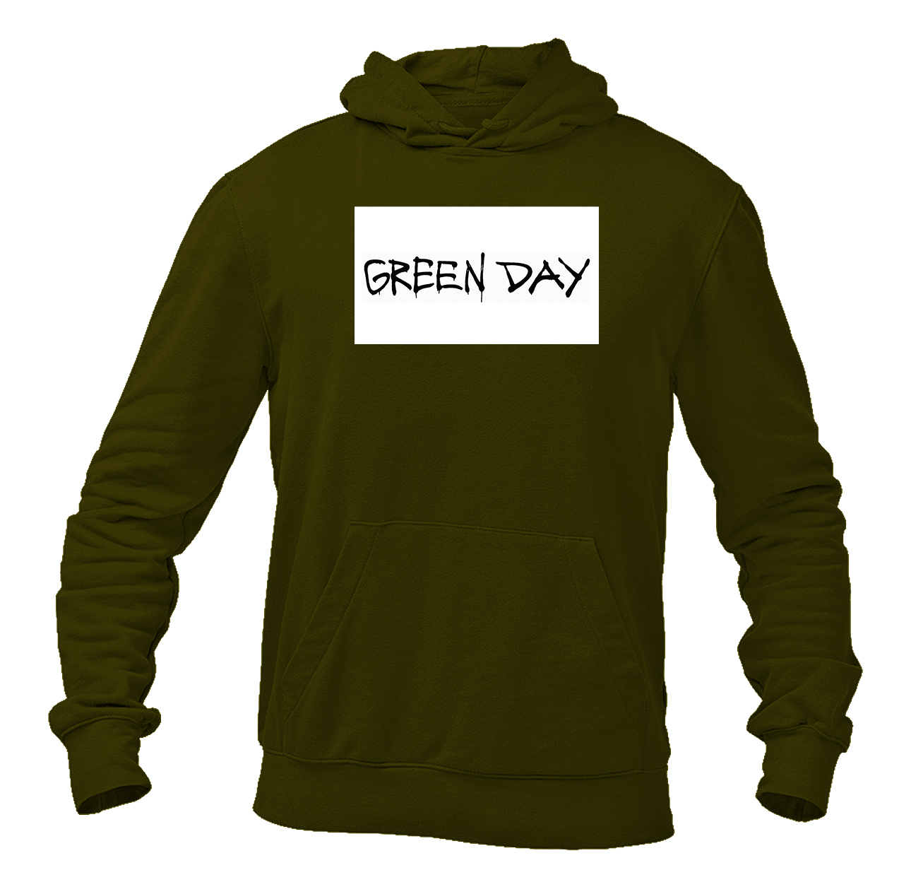 Men's Green Day Logo Pullover Hoodie