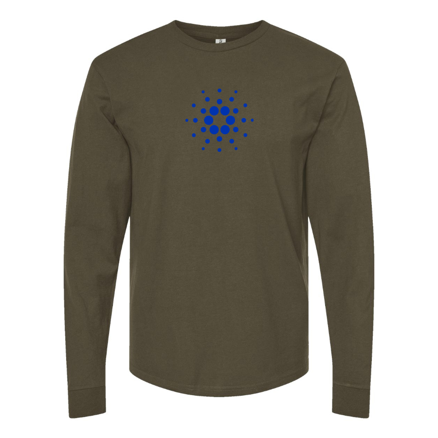 Men's ADA Logo Cotton Long Sleeve T-Shirt