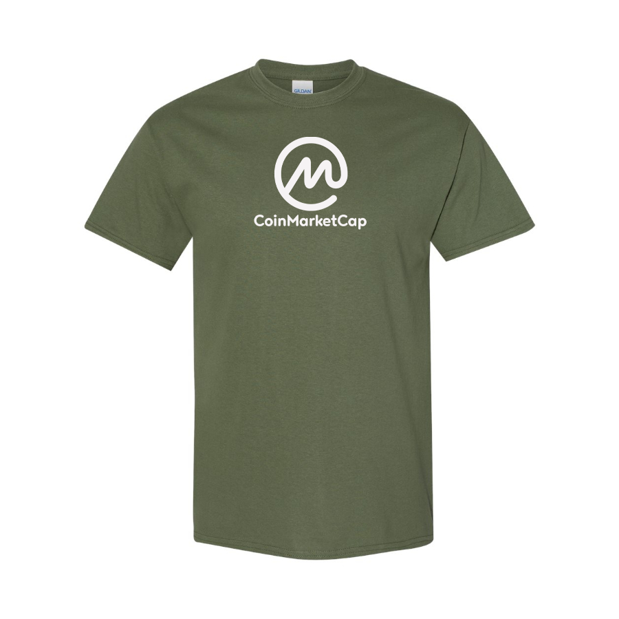 Men's CoinMarketCap Logo Cotton T-Shirt