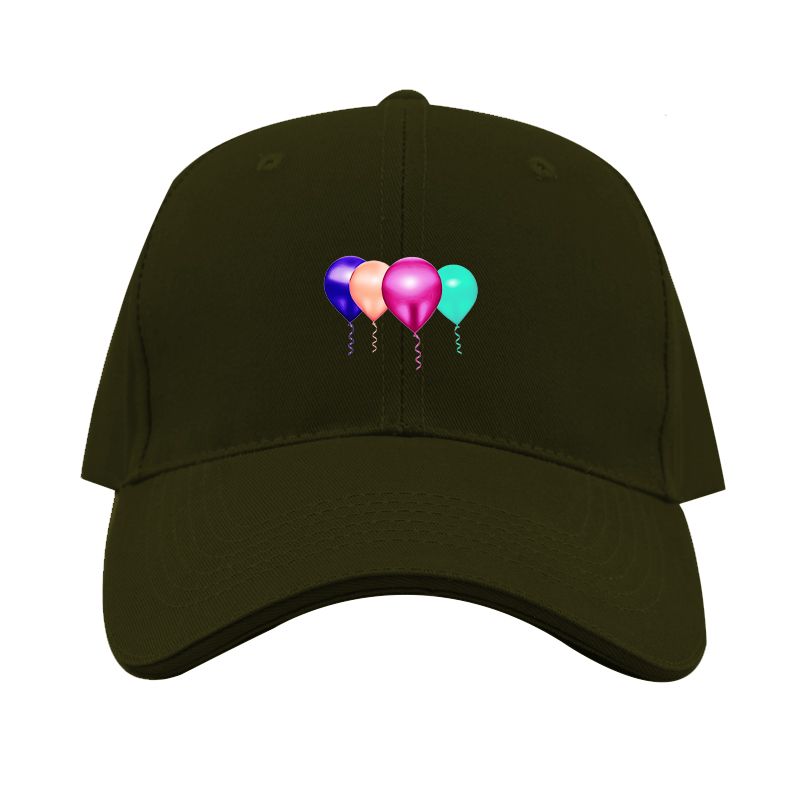 Balloon-Emojis Logo  Dad Baseball Cap Hat