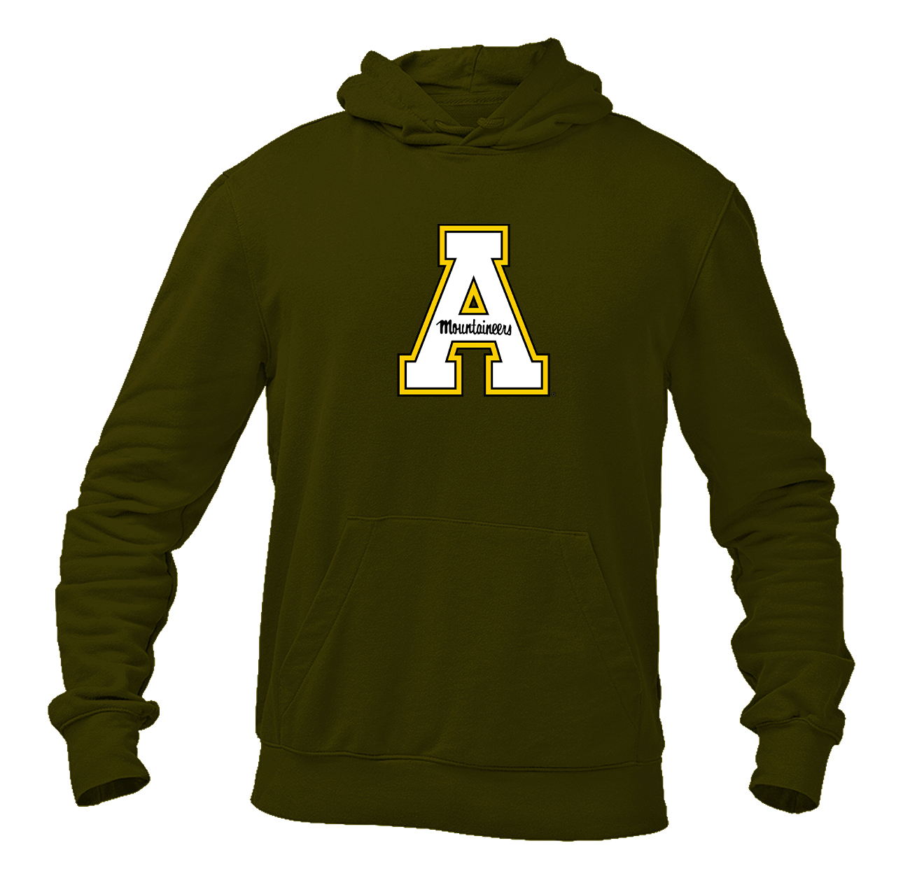 Men's Appalachian State Mountaineers Gildan  Heavy Blend Hooded Sweatshirt