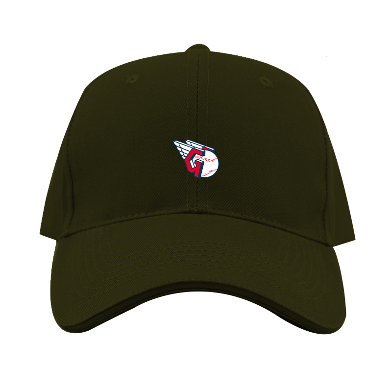 Cleveland Guardians  Logo  Dad Baseball Cap Hat