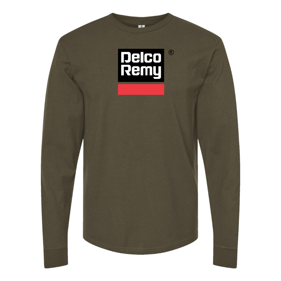 Men's Delco Remy Logo Cotton Long Sleeve T-Shirt