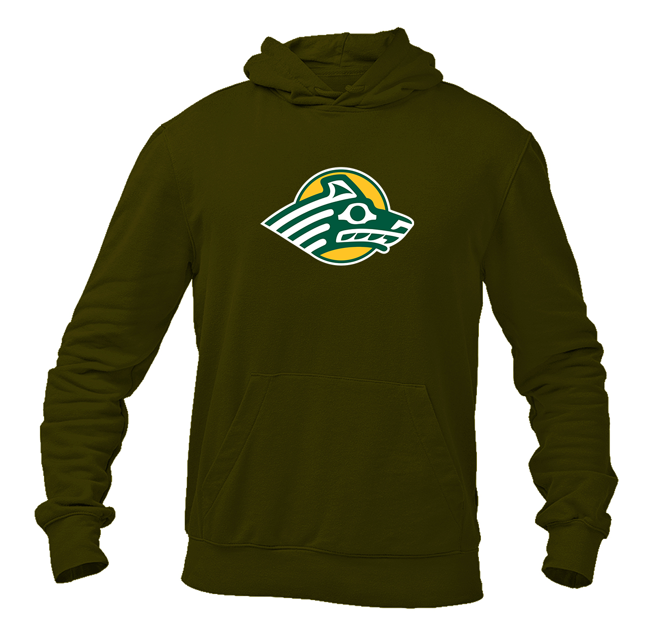 Men's Alaska Anchorage Seawolves  Gildan  Heavy Blend Hooded Sweatshirt