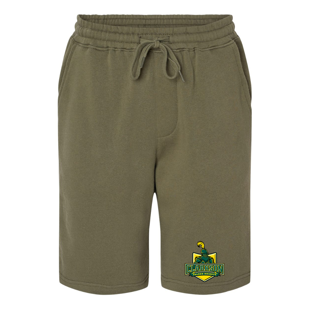 Men's Clarkson Golden Knights Independent Trading Co Midweight Fleece Short