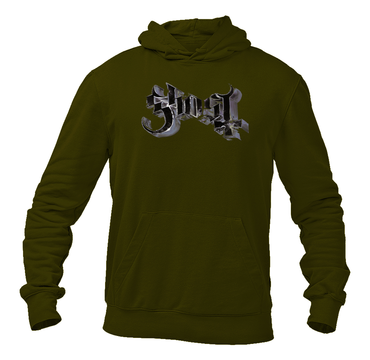 Men's Ghost Logo Pullover Hoodie