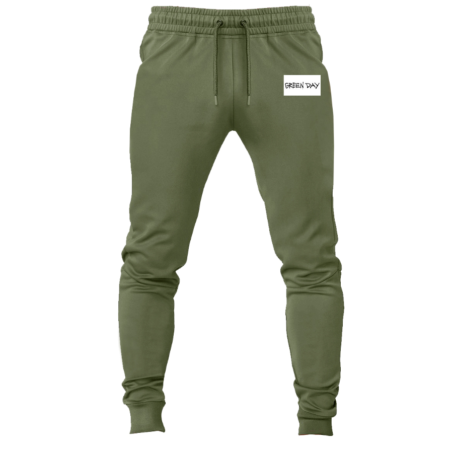 Men's Green Day Logo Sweatpants Joggers