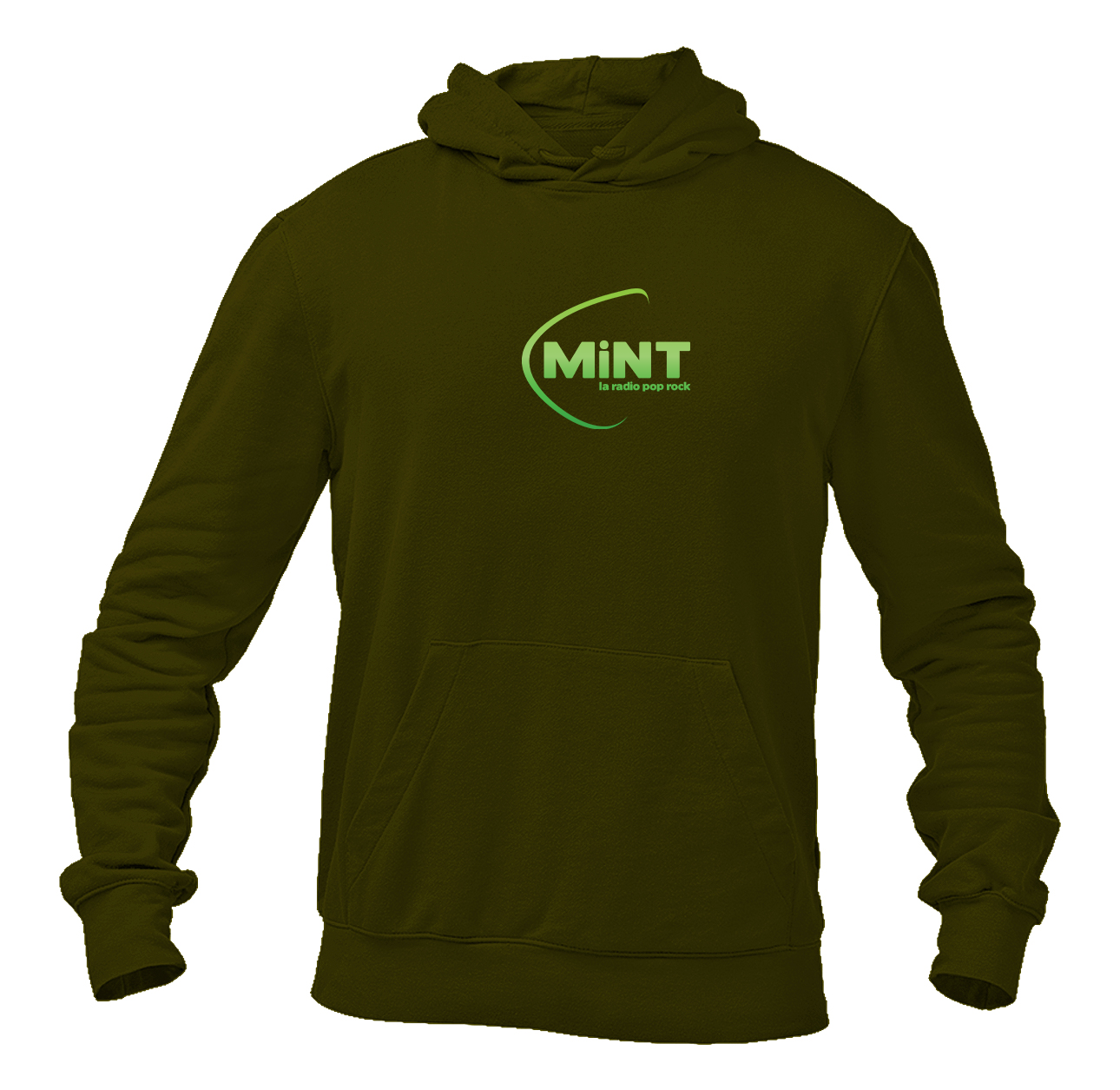 Men's Mint Radio Logo Pullover Hoodie