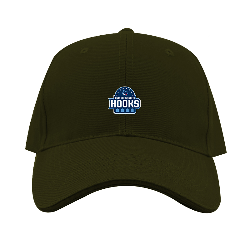 Corpus Christi Hooks Logo  Dad Baseball Cap Hat