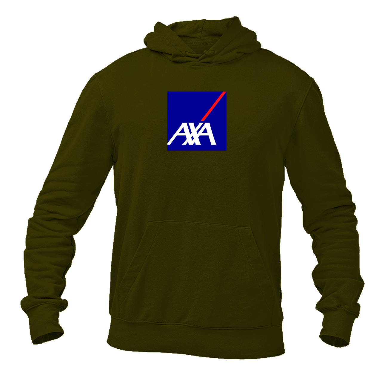 Men's Axa Logo Pullover Hoodie
