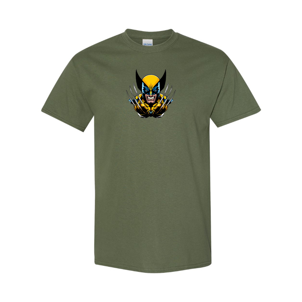 Men's Wolverine 2025 Art  Cotton T-Shirt