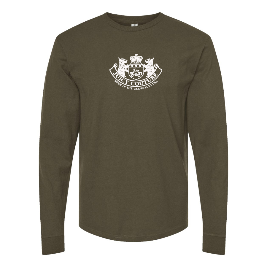 Men's Juicy Couture Logo Cotton Long Sleeve T-Shirt