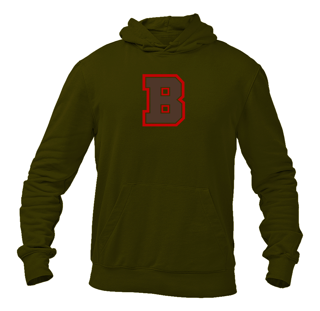 Men's Brown Bears   Softstyle Midweight Hooded Sweatshirt
