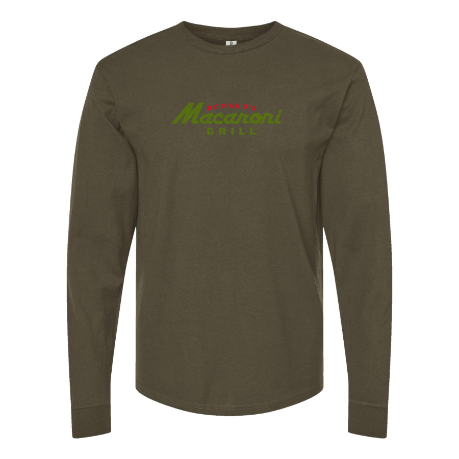 Men's  Romano_s Macaroni Grill   Logo Cotton Long Sleeve T-Shirt