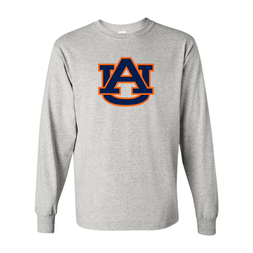 Men's  Auburn Tigers  Gildan Heavy Cotton Long Sleeve T-Shirt