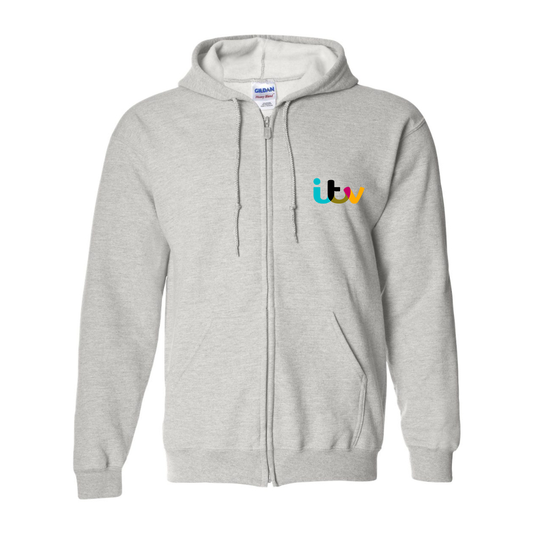 Men's Itv  Gildan  Heavy Blend Full Zip Hooded Sweatshirt