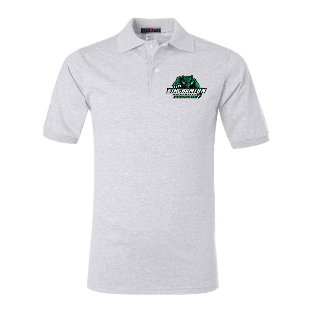 Men's Binghamton Bearcats JERZEES  SpotShield polo