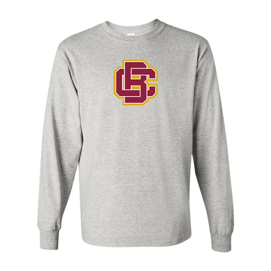 Men's  Bethune Cookman Wildcats  Gildan Heavy Cotton Long Sleeve T-Shirt