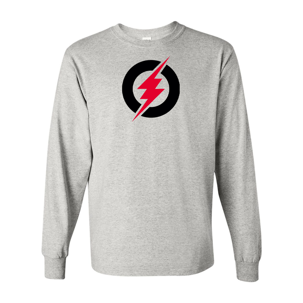 Men's Rayovac Lightning Gildan Heavy Cotton Long Sleeve T-Shirt