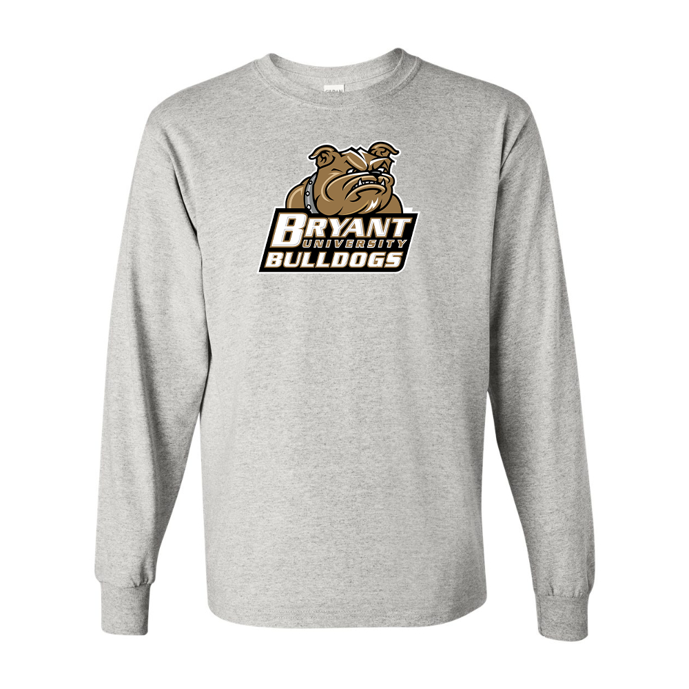 Men's  Bryant Bulldogs  Gildan Heavy Cotton Long Sleeve T-Shirt