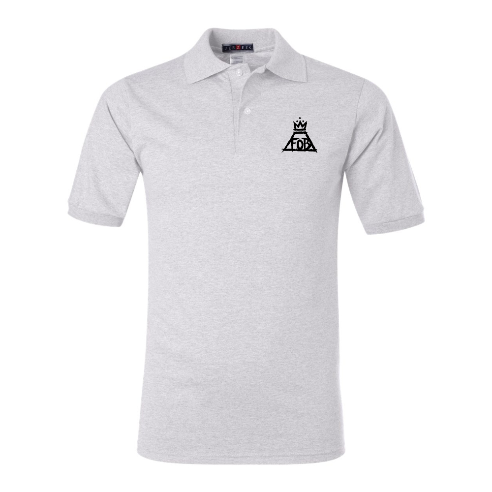 Men's Fall Out Boy JERZEES  SpotShield polo